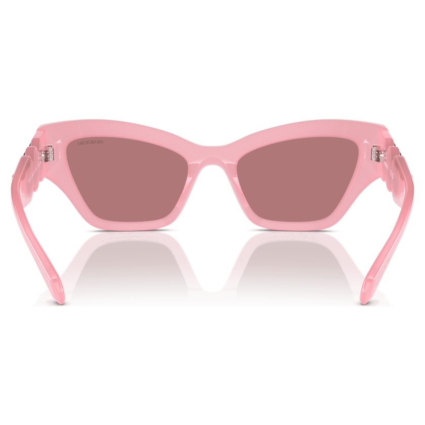 swarovski sunglasses  cat eye shape  pink