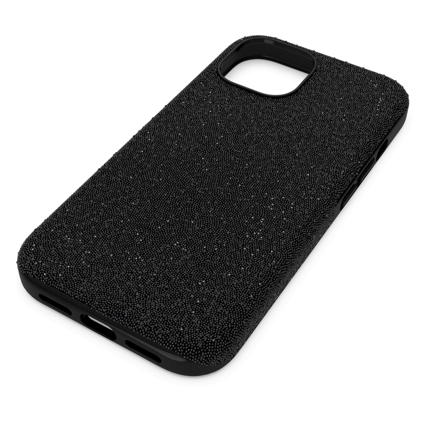 swarovski high smartphone case  iphone  15  black