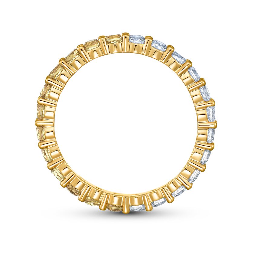 Vittore Half Ring, Gold tone, Gold-tone plated