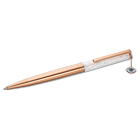swarovski crystalline evil eye ballpoint pen white rose gold tone plated