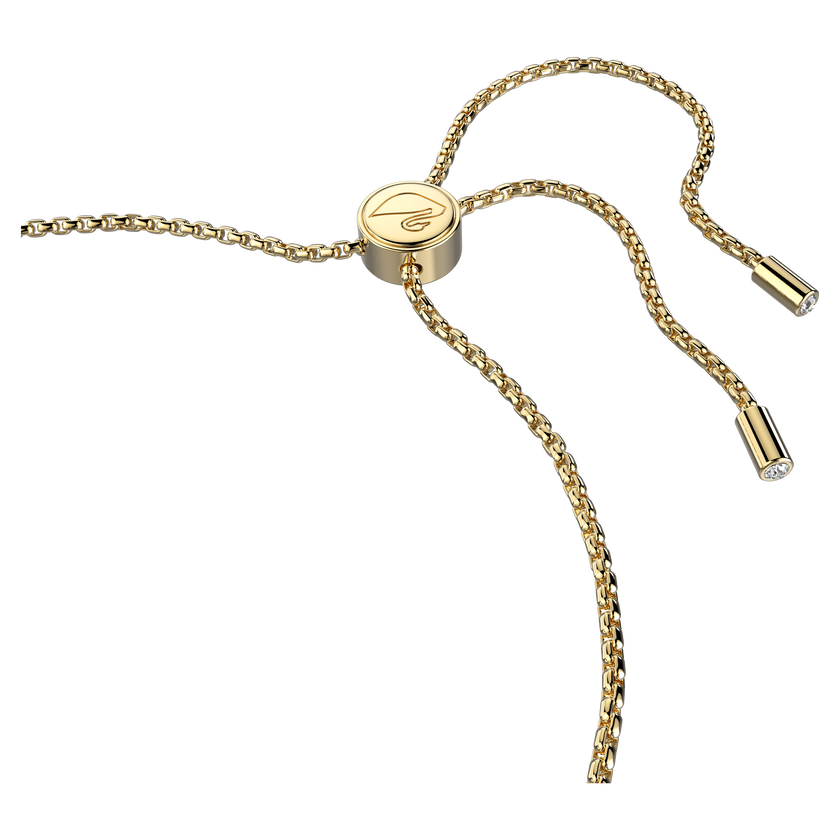 swarovski lovely bracelet  heart  white  gold tone plated