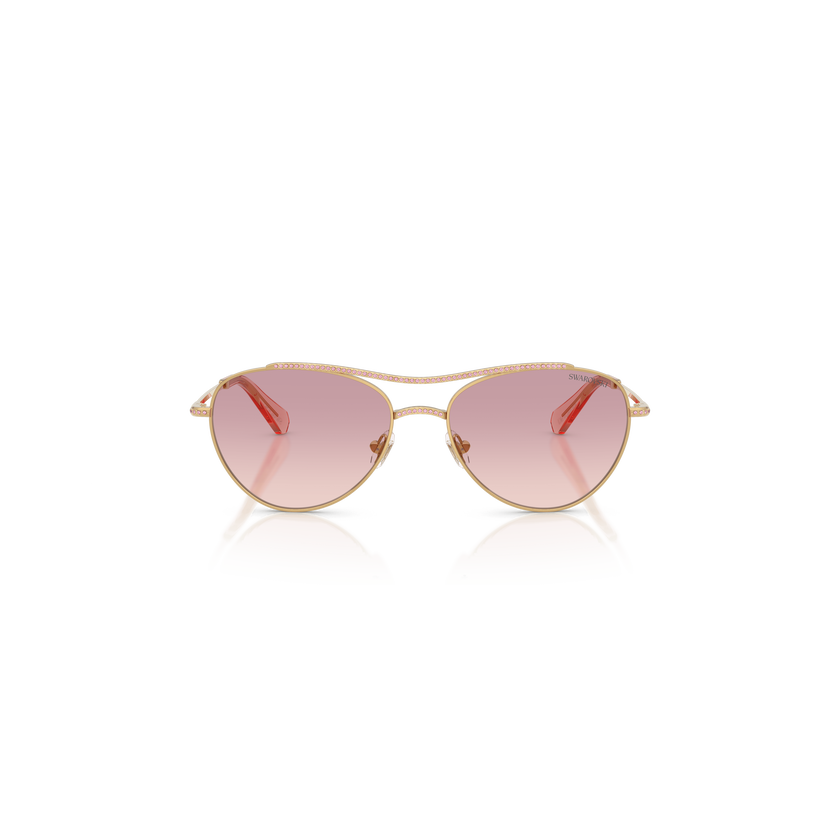 swarovski sunglasses  pilot shape  sk7047  pink