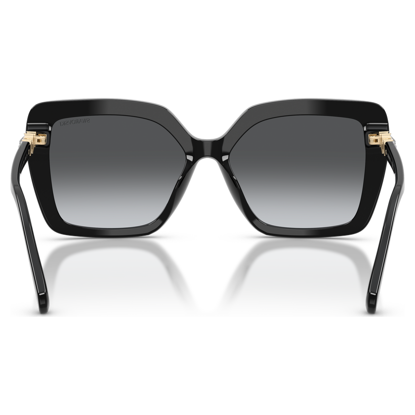 swarovski sunglasses  square shape  sk6049  brown
