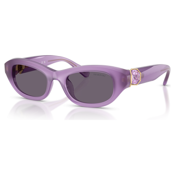 swarovski sunglasses pillow shape purple