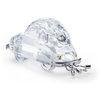 swarovski with love just married car