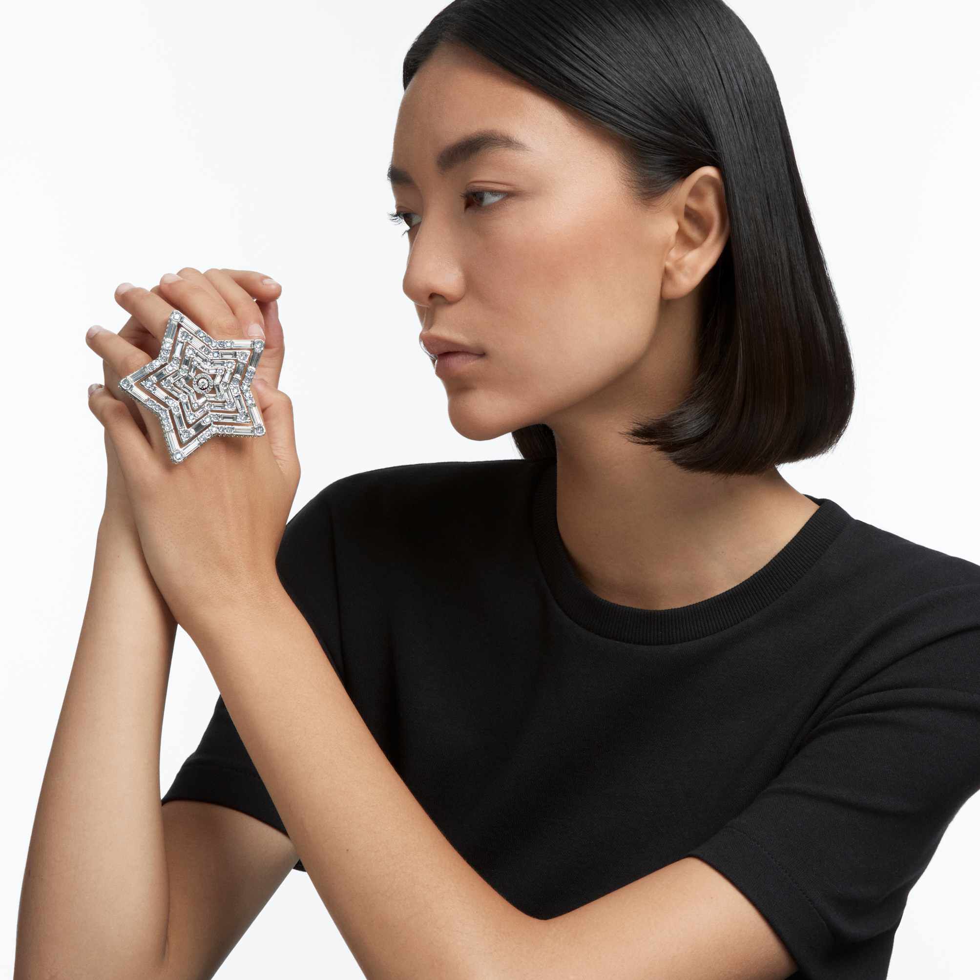 Big swarovski rings online