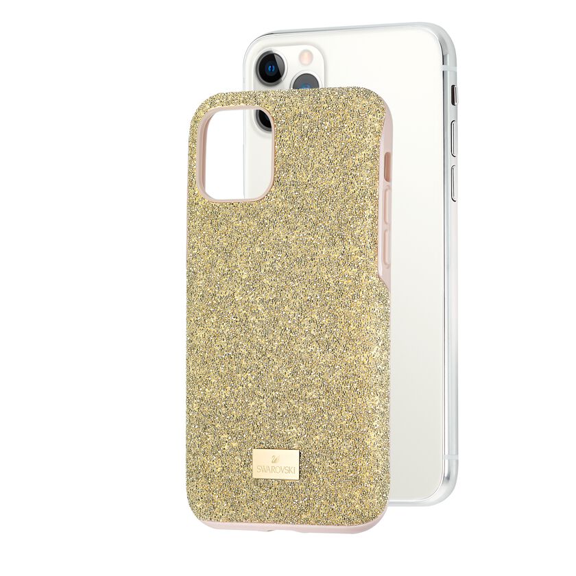 High Smartphone Case with Bumper, iPhone® 11 Pro, Gold tone