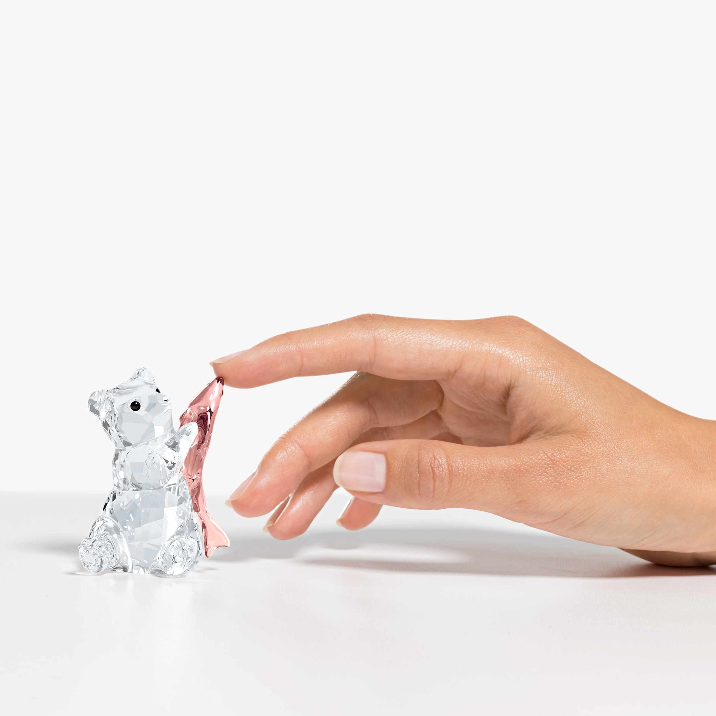 swarovski rare encounters bear with fish