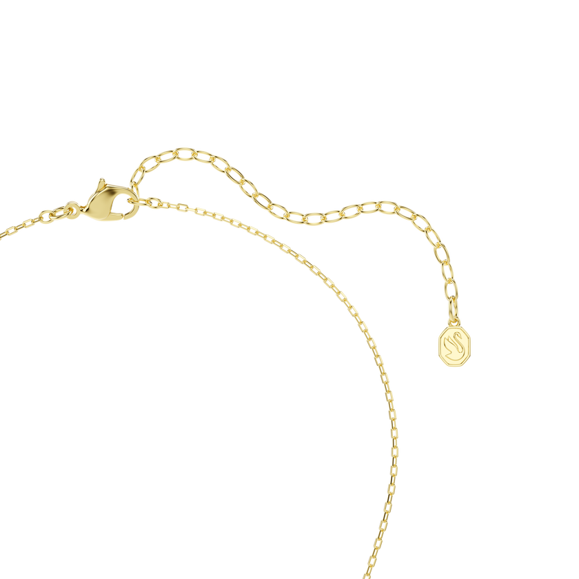 swarovski sublima set  set  2   pear cut  red  18k gold finish