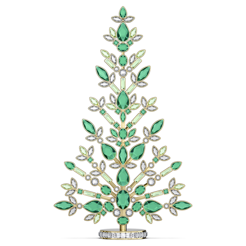 swarovski gema holiday tree  green
