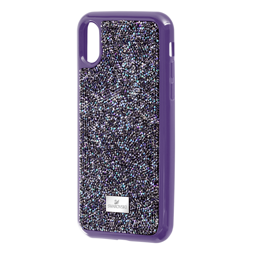 Glam Rock Smartphone case with Bumper, iPhone® XS Max, Purple