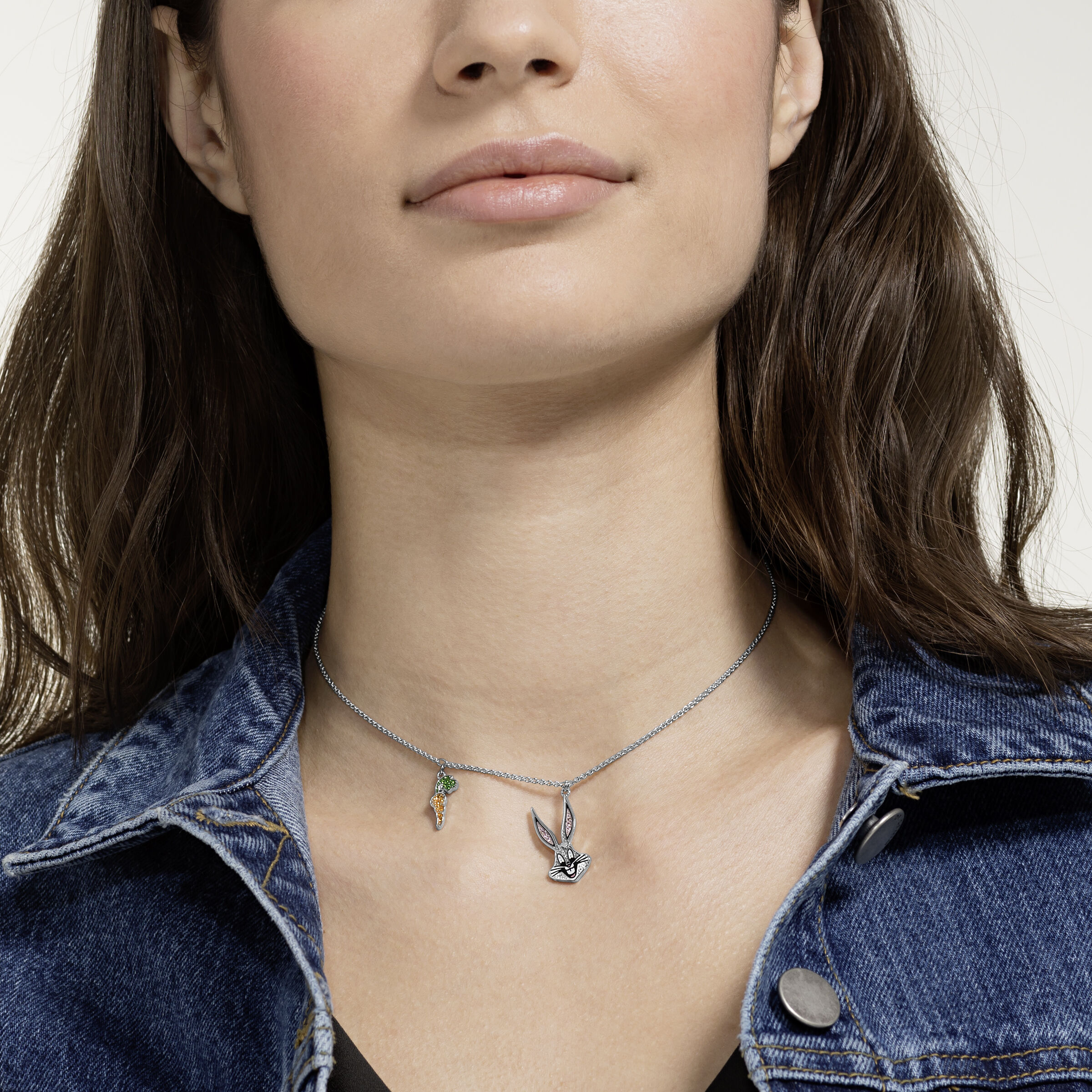 Swarovski discount rabbit necklace
