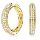 Dextera hoop earrings, White