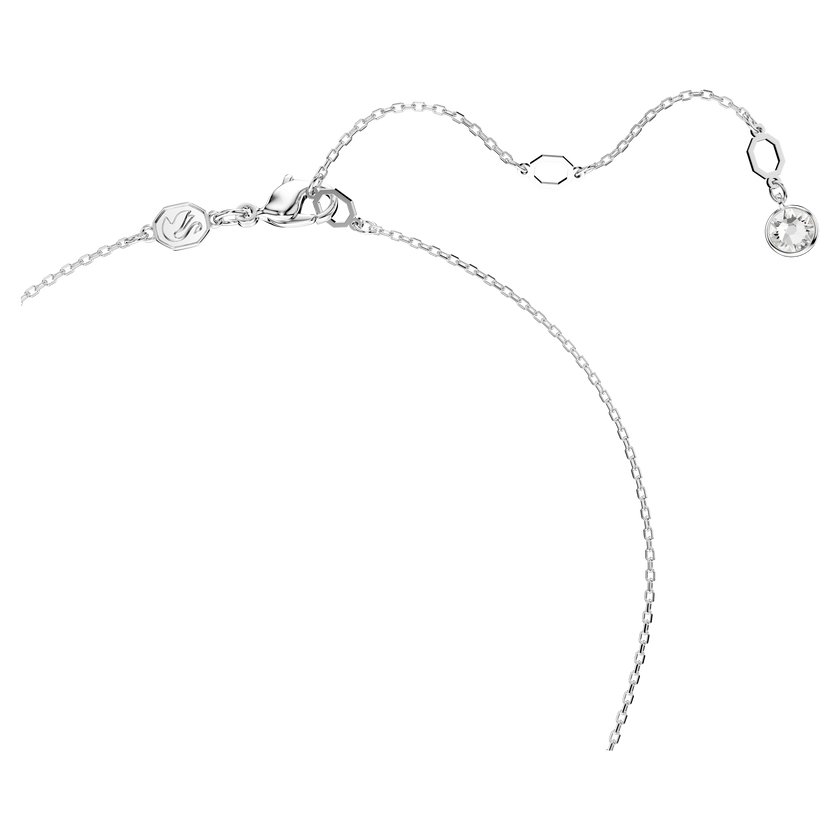 swarovski sublima pendant  white  rhodium plated