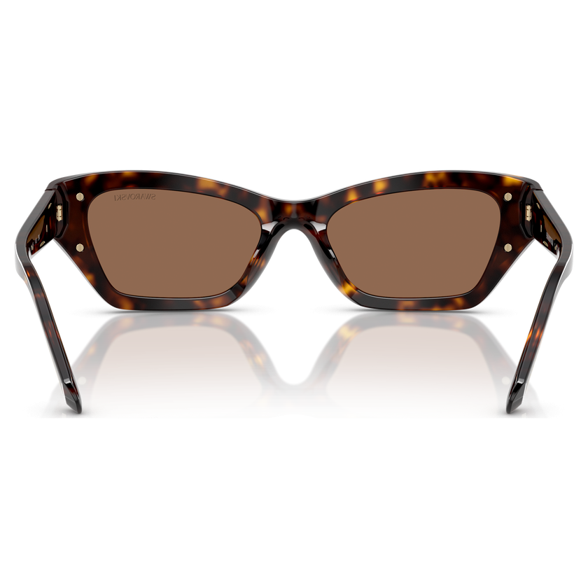 swarovski sunglasses  square shape  sk6029  brown