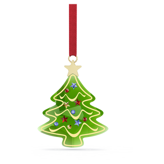 swarovski holiday cheers holiday tree ornament