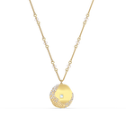 The Elements Pendant, Yellow, Gold-tone plated