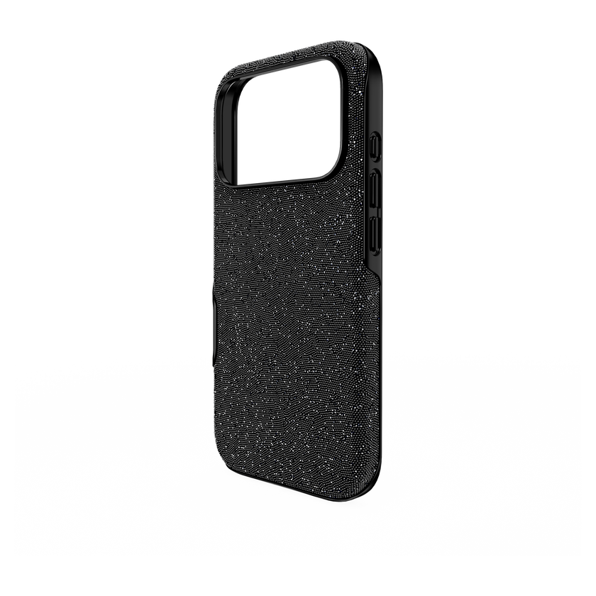 swarovski high smartphone case  iphone  17 pro  black