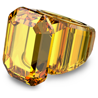Lucent cocktail ring, Yellow