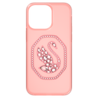 Signum smartphone case, Swan, iPhone® 14 Pro Max, Pink