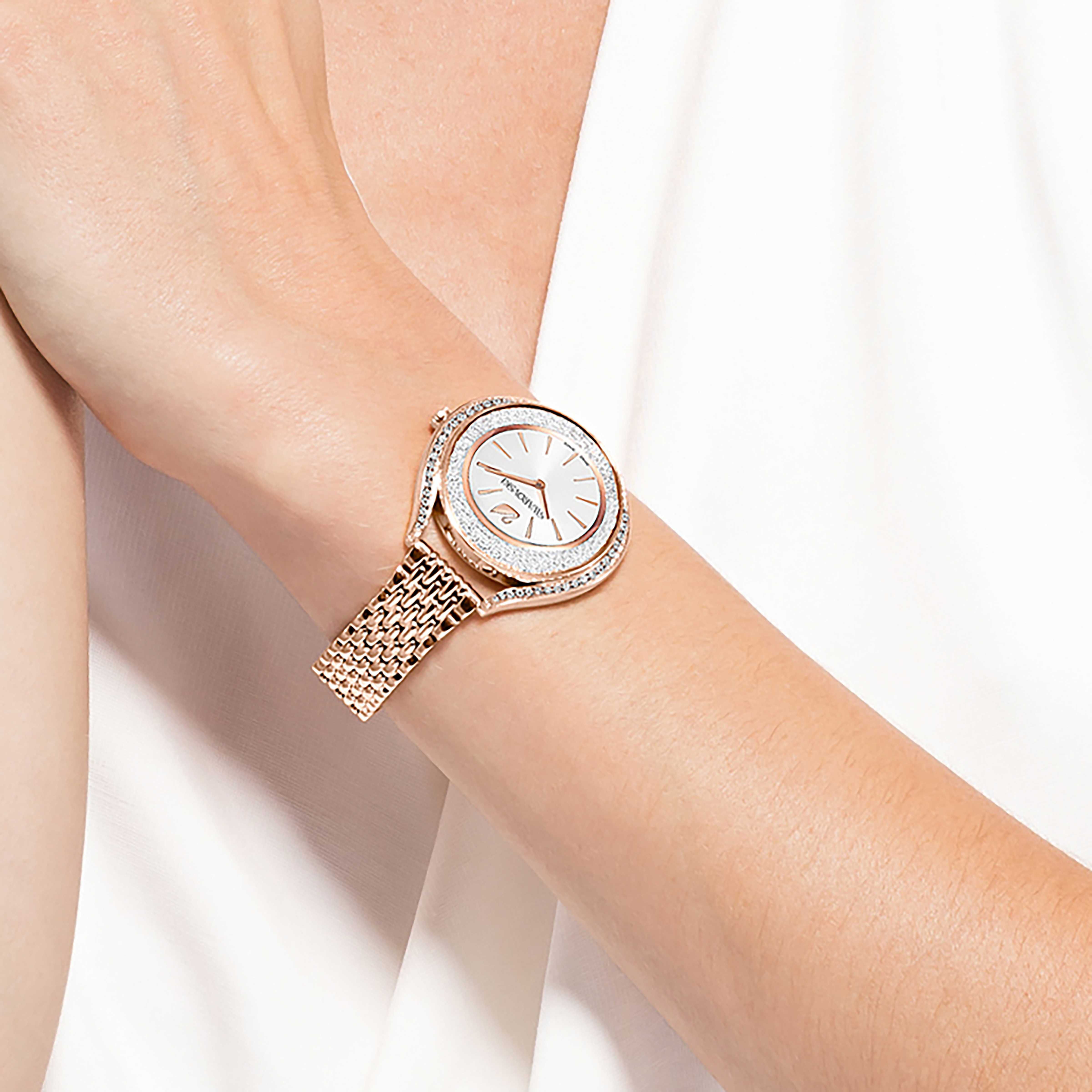 Epoch watch with swarovski on sale