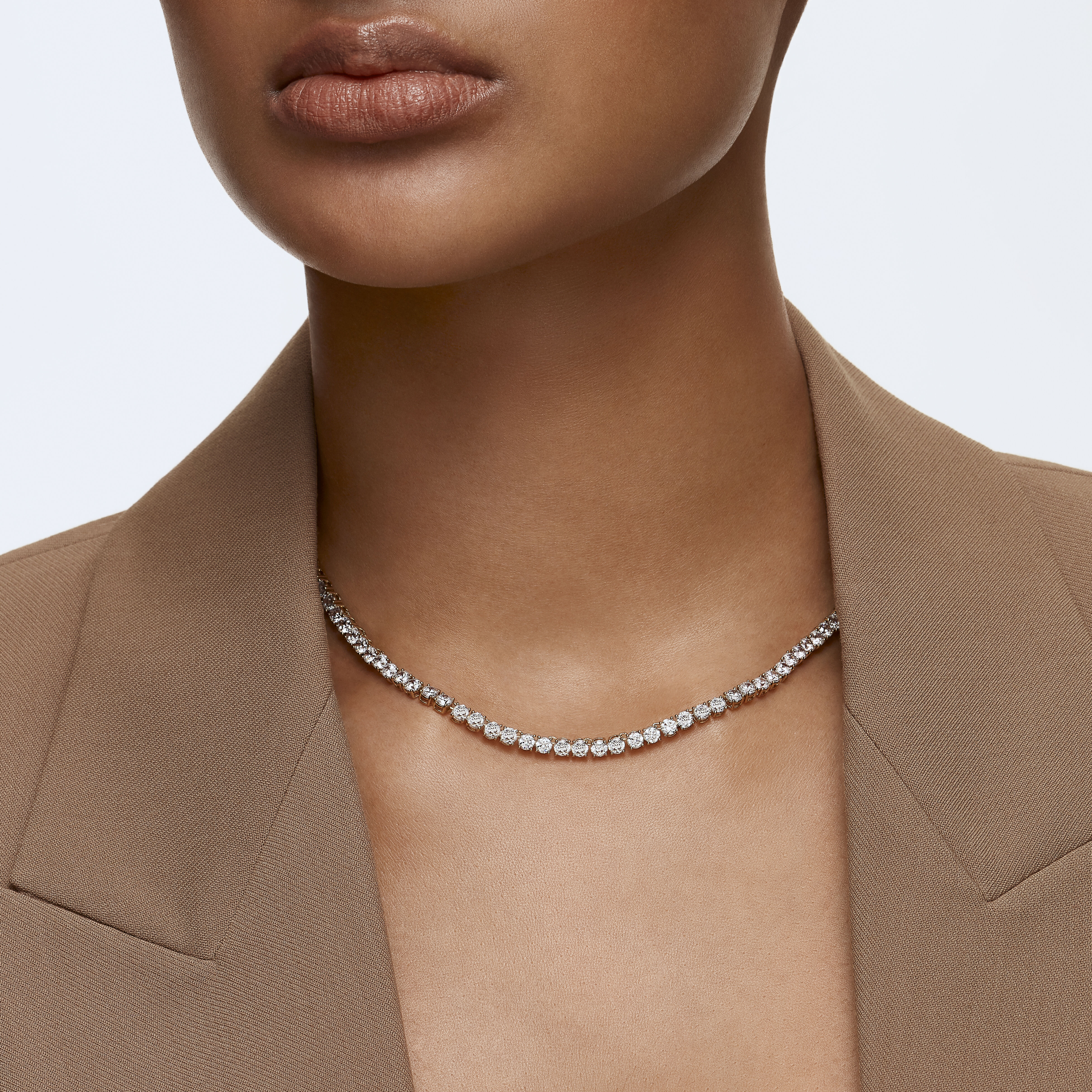 Tennis necklace sale gold