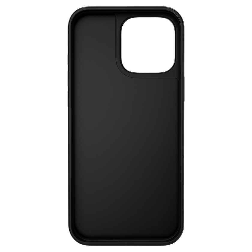 swarovski high smartphone case  scattered design  iphone  16 pro max  black