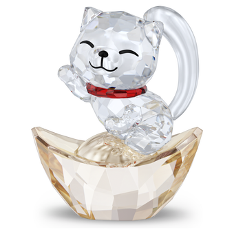 swarovski asian symbols lucky cat