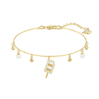 No Regrets Ice Cream Bracelet, Multi-colored, Gold plating