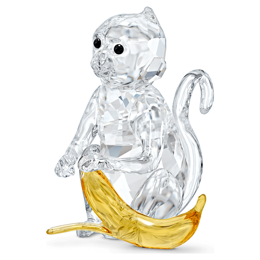 swarovski rare encounters monkey with banana