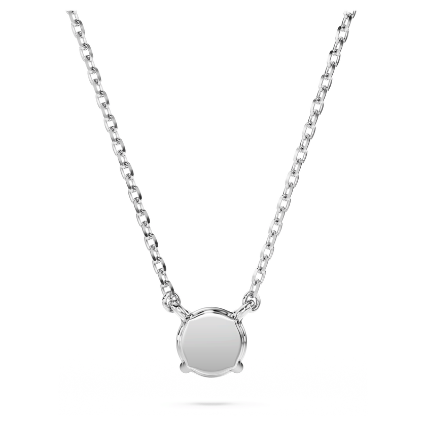 swarovski eternity pendant  lab grown diamonds 0 5 ct tw  round shape  sterling silver