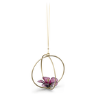 swarovski garden tales hibiscus ball ornament large
