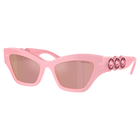 swarovski sunglasses cat eye shape pink