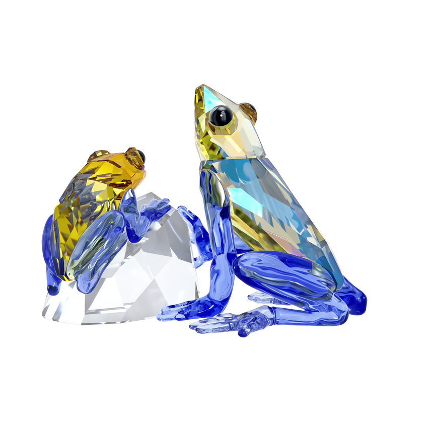 swarovski idyllia frog and baby
