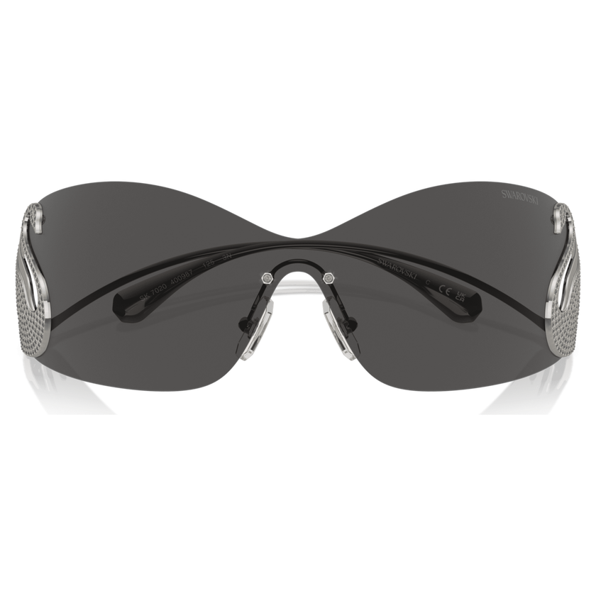 swarovski sunglasses  mask  swan  sk7020  gray