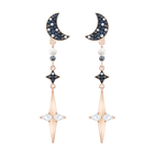 Swarovski Symbolic Pierced Earring Jackets, Multi-colored, Mixed metal finish