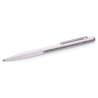 swarovski shimmer ballpoint pen  pink  pink lacquered  chrome plated
