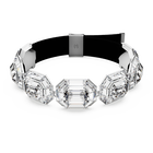 swarovski lucent choker octagon cut white rhodium plated