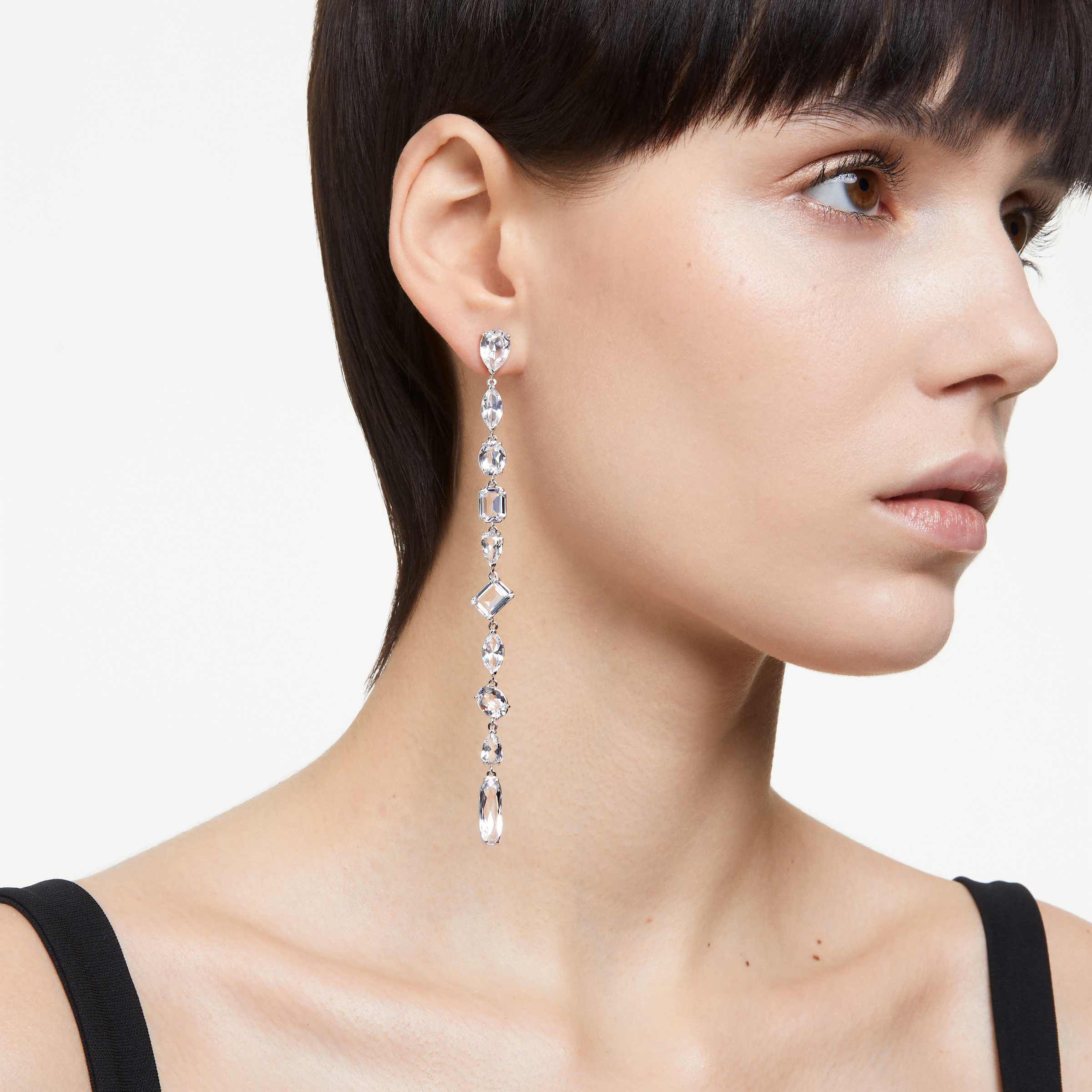 Long drop earring sale