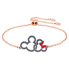 Mickey & Minnie Bracelet, Multi-Colored, Mixed Plating