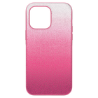 swarovski high smartphone case iphone 14 pro max pink
