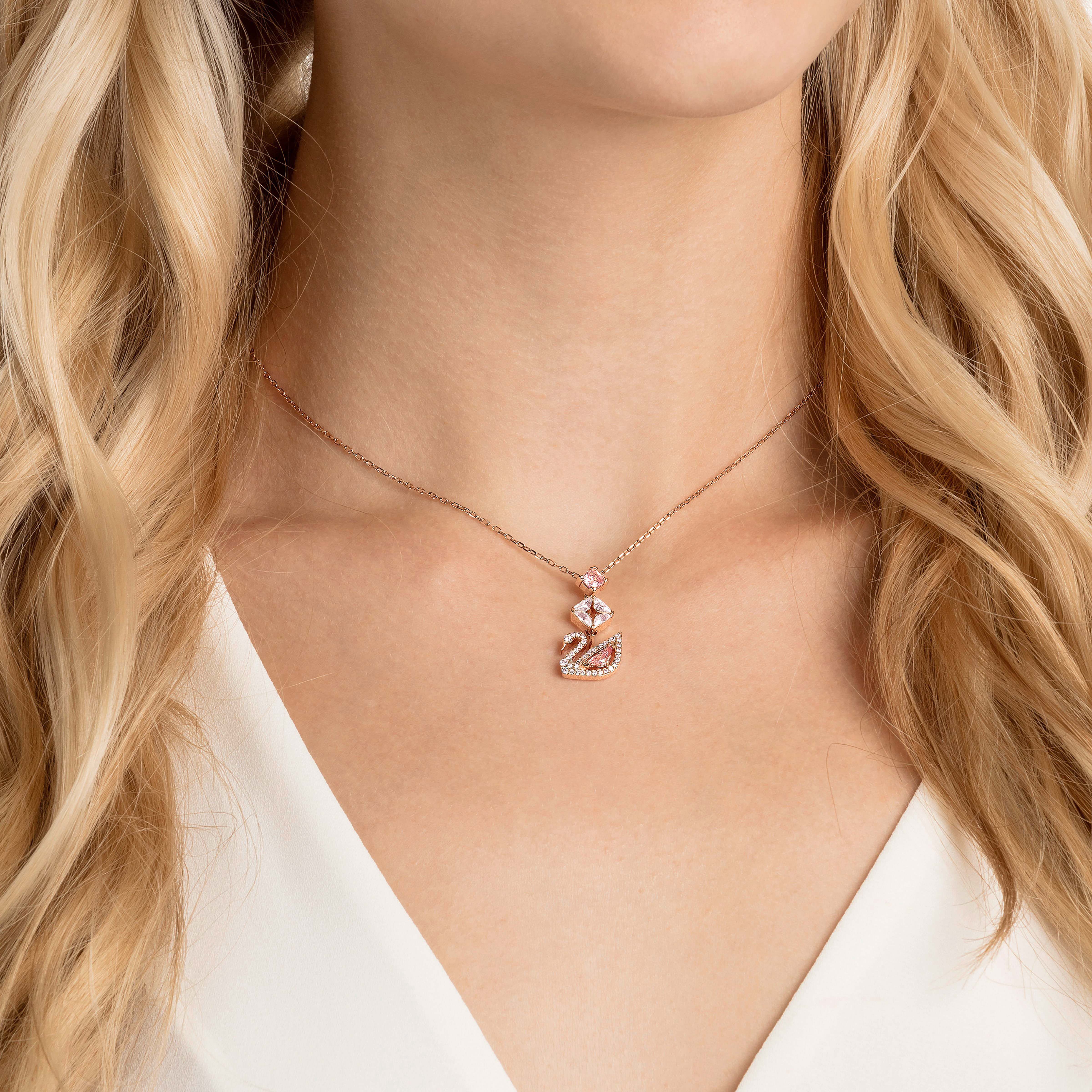 Swarovski swan pendant price sale