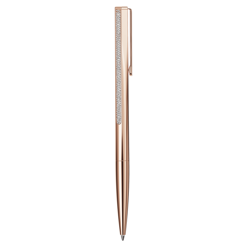 swarovski crystal shimmer ballpoint pen  rose gold tone  rose gold tone finish