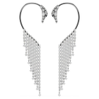 swarovski the vienna collection ear cuffs swan white ruthenium plated