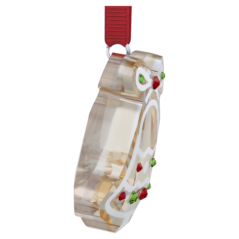 swarovski holiday cheers gingerbread bell ornament