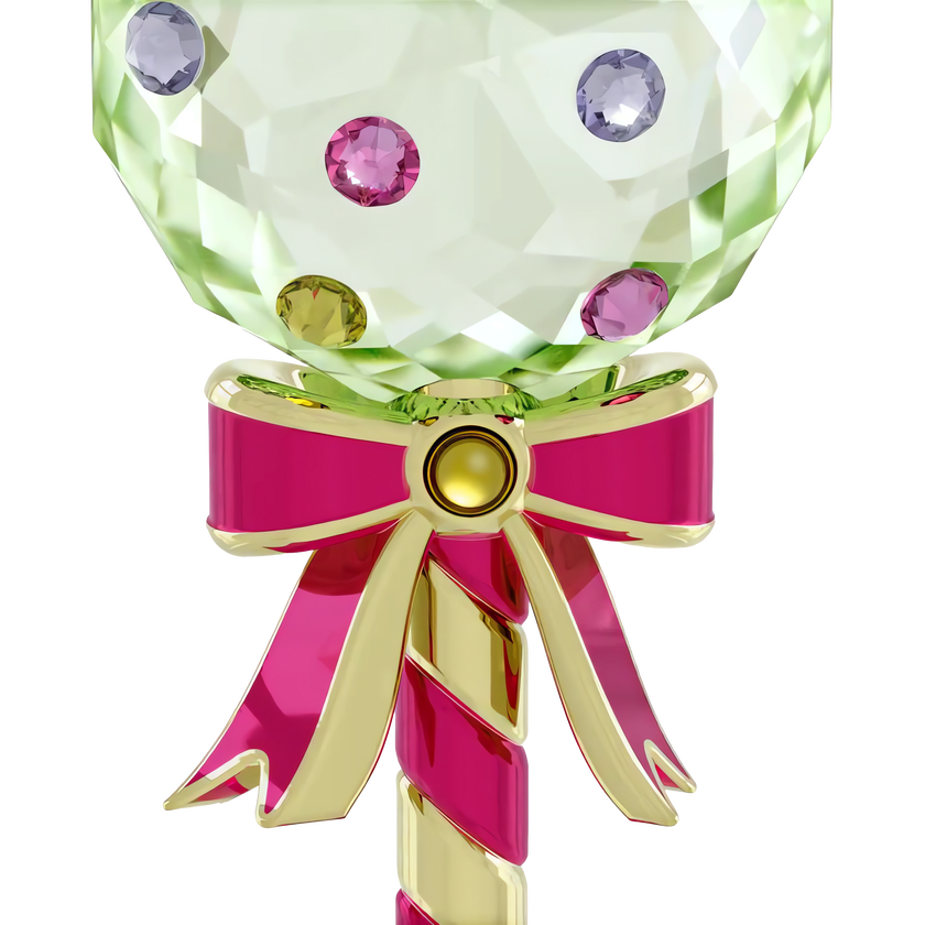 swarovski holiday cheers dulcis lollipop ornament  green