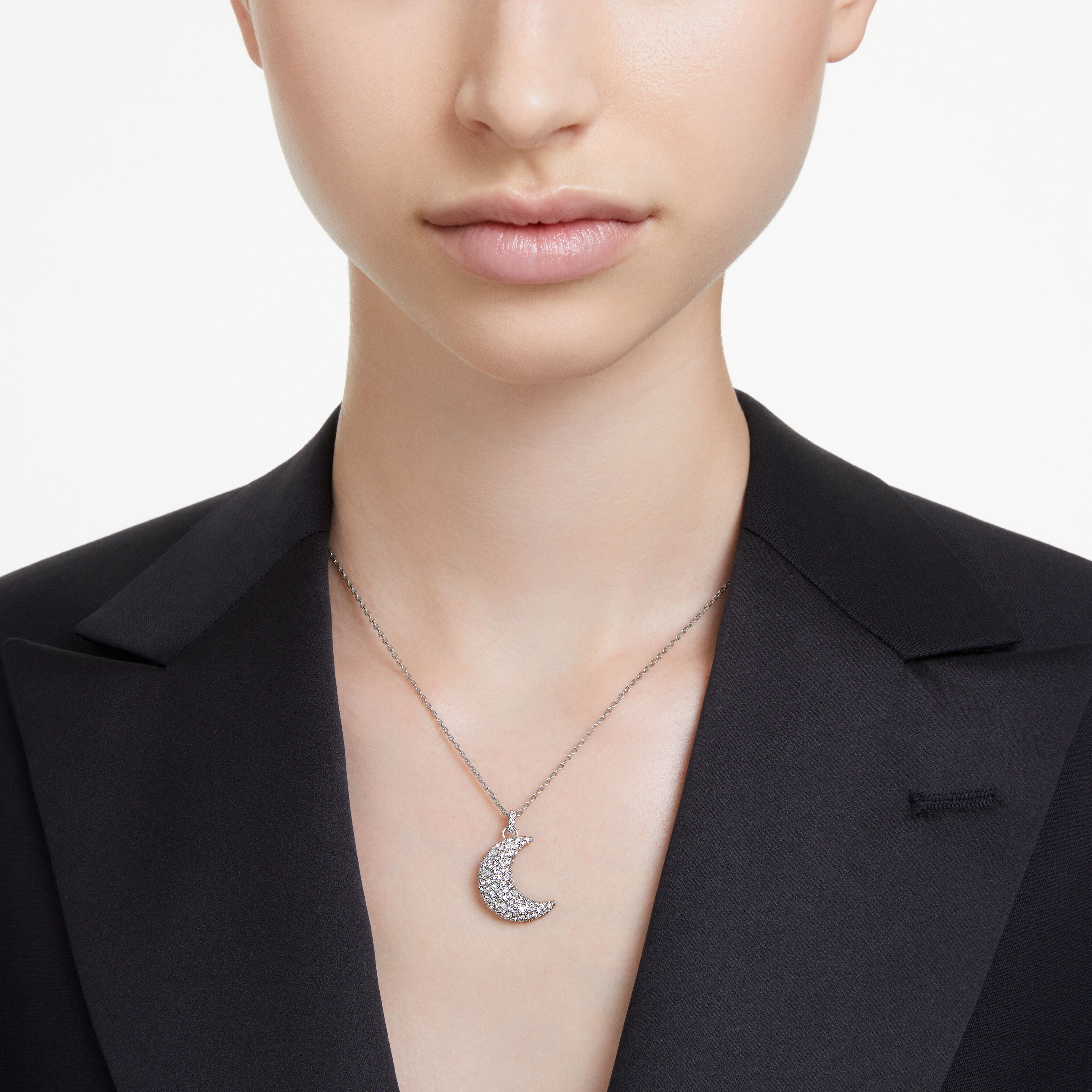 Swarovski cheap moon pendant
