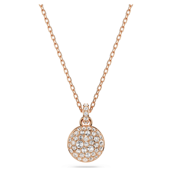 swarovski sublima pendant white rose gold tone plated