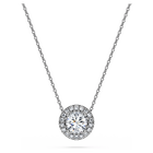 swarovski eternity pendant laboratory grown diamonds 0 59 ct tw 18k white gold