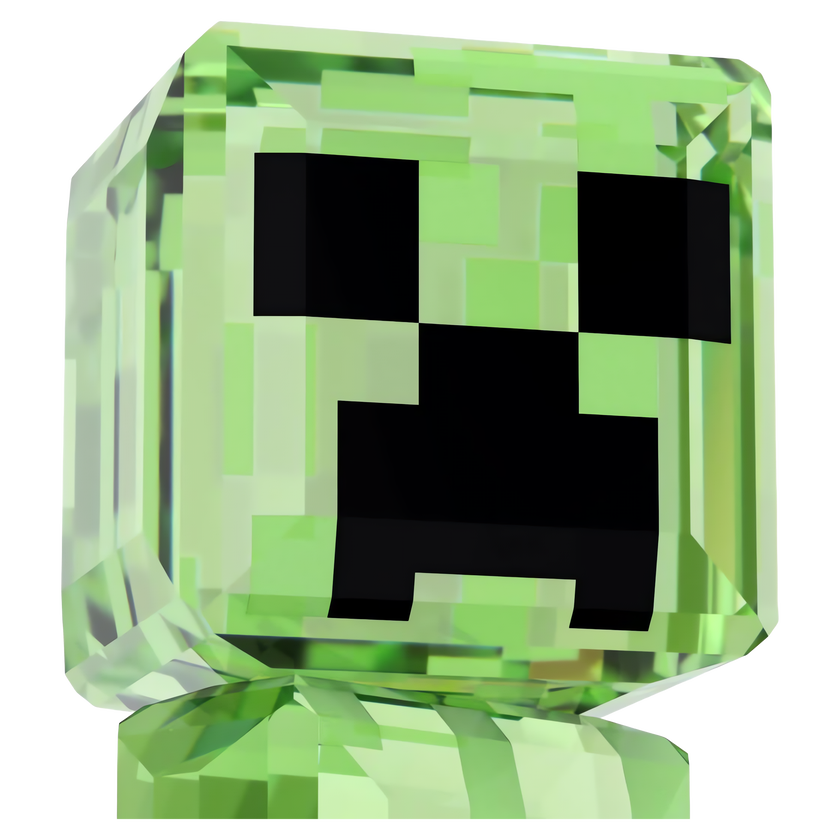 swarovski minecraft creeper